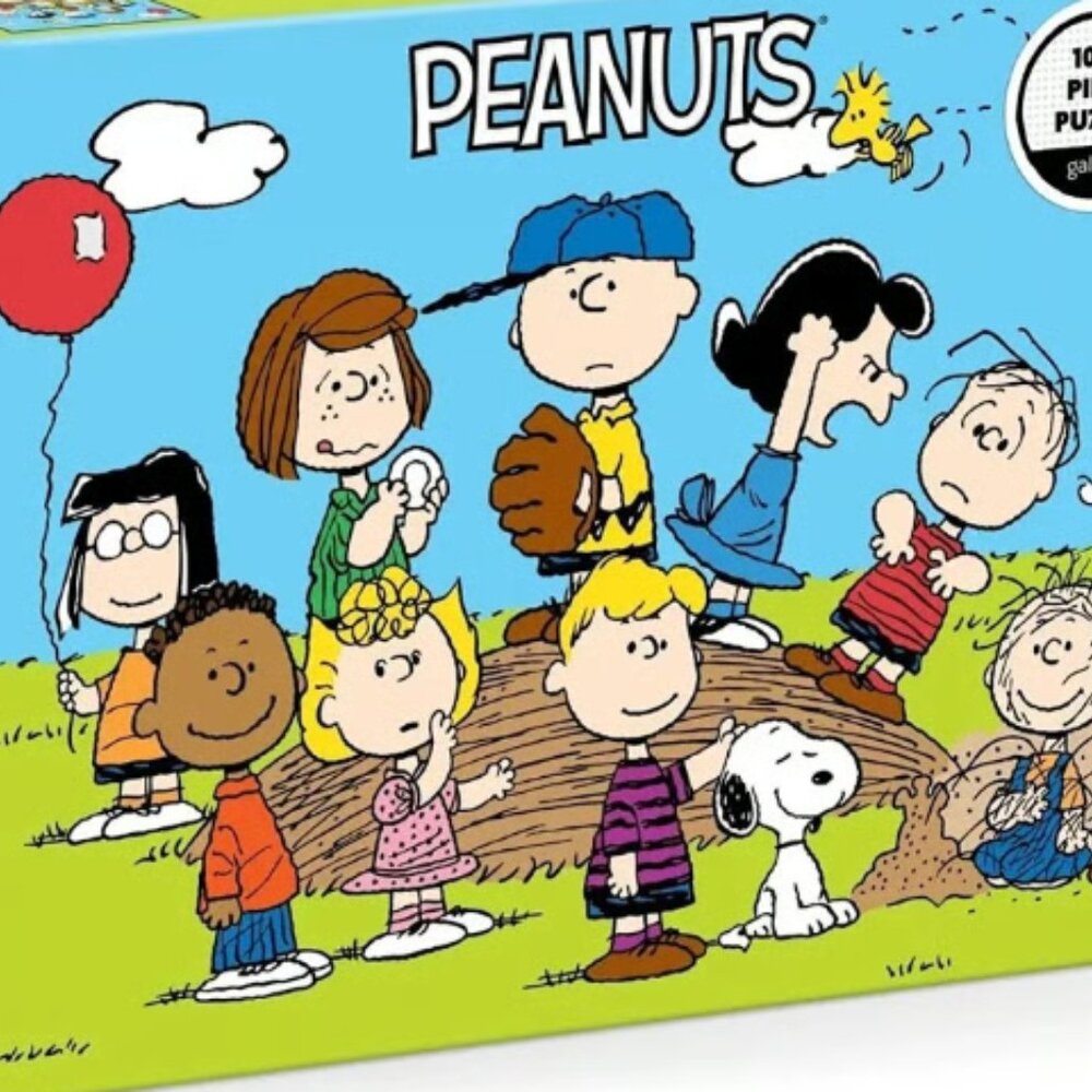 Peanuts 1000 Piece Puzzle - Galison 2025 Charlie Brown Snoopy Woodstock New!